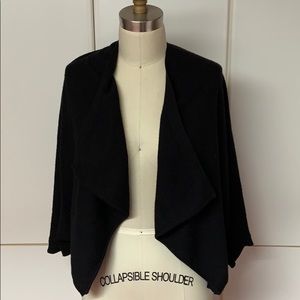 Vince Cashmere Black Dolman Cardigan
